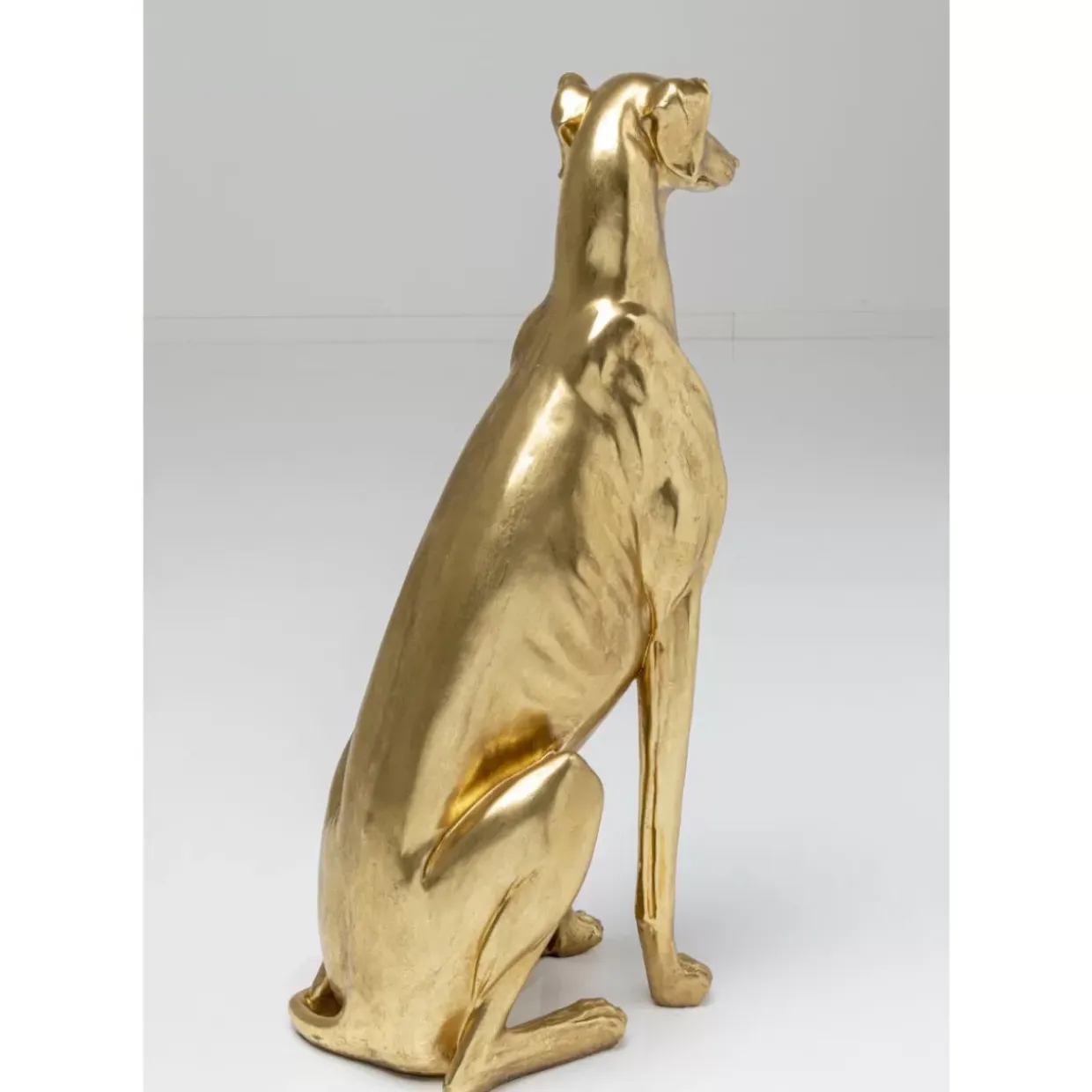 Deko Figur Greyhound Bruno Gold 80Cm