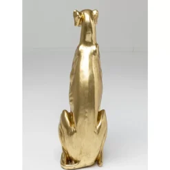 Deko Figur Greyhound Bruno Gold 80Cm