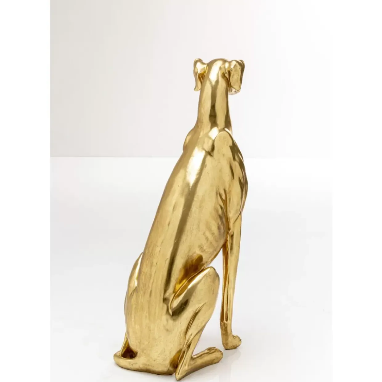 Deko Figur Greyhound Bruno Gold 80Cm