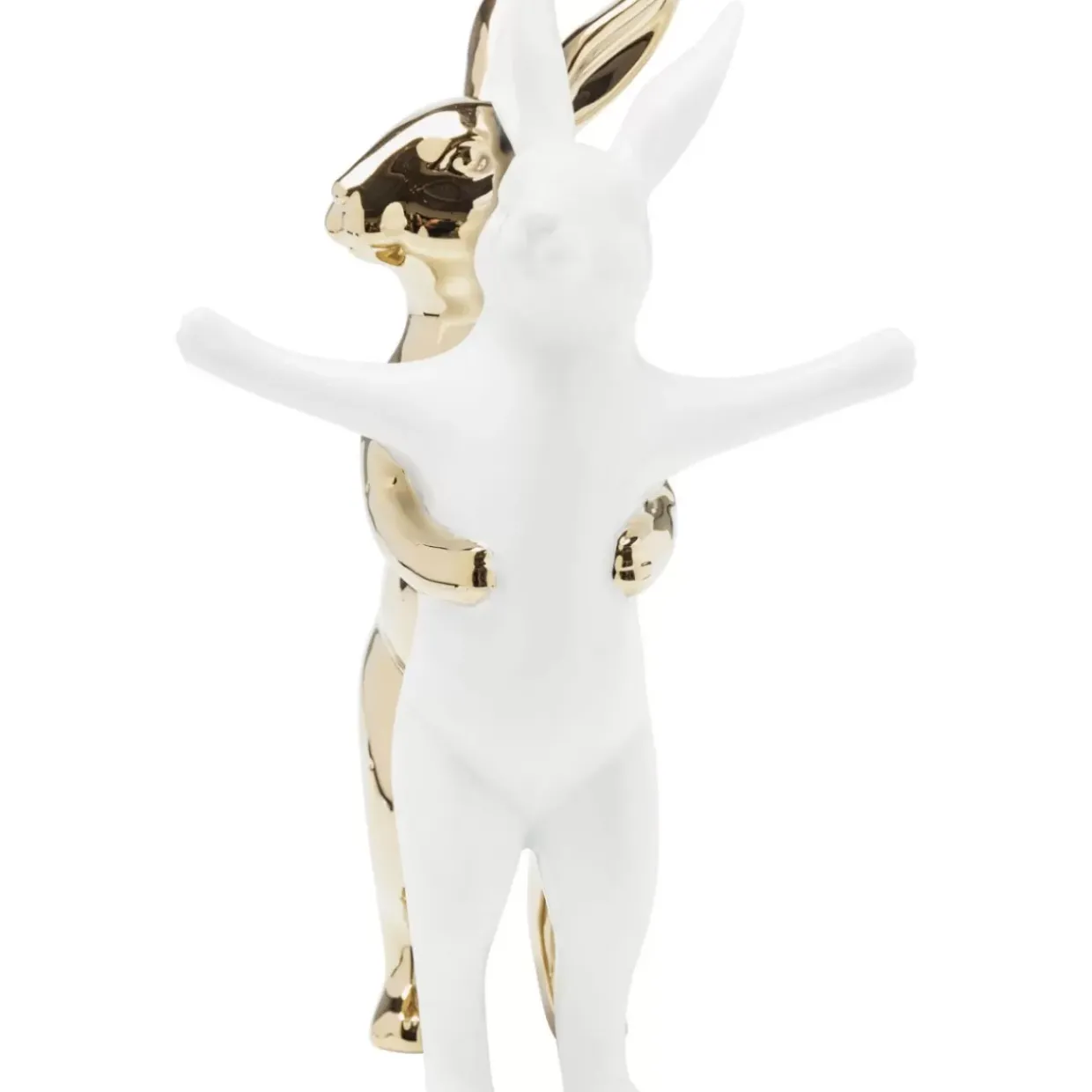 Deko Figur Hugging Rabbits Medium