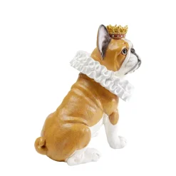 Deko Figur King Dog Braun 29Cm