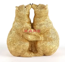 Deko Figur Kissing Bears 17Cm