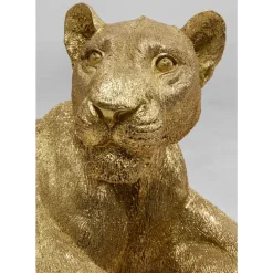 Deko Figur Lion Gold 80Cm