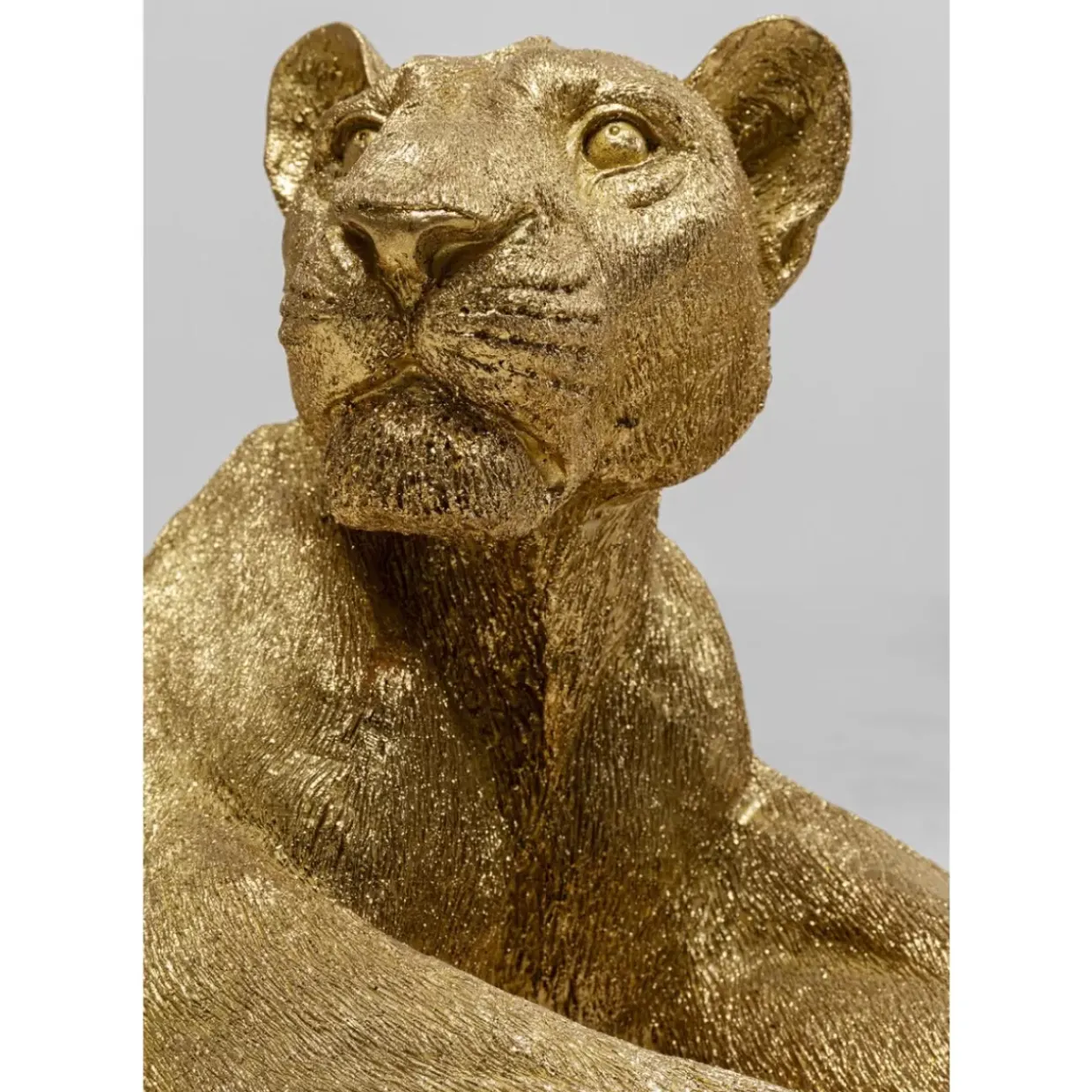 Deko Figur Lion Gold 80Cm