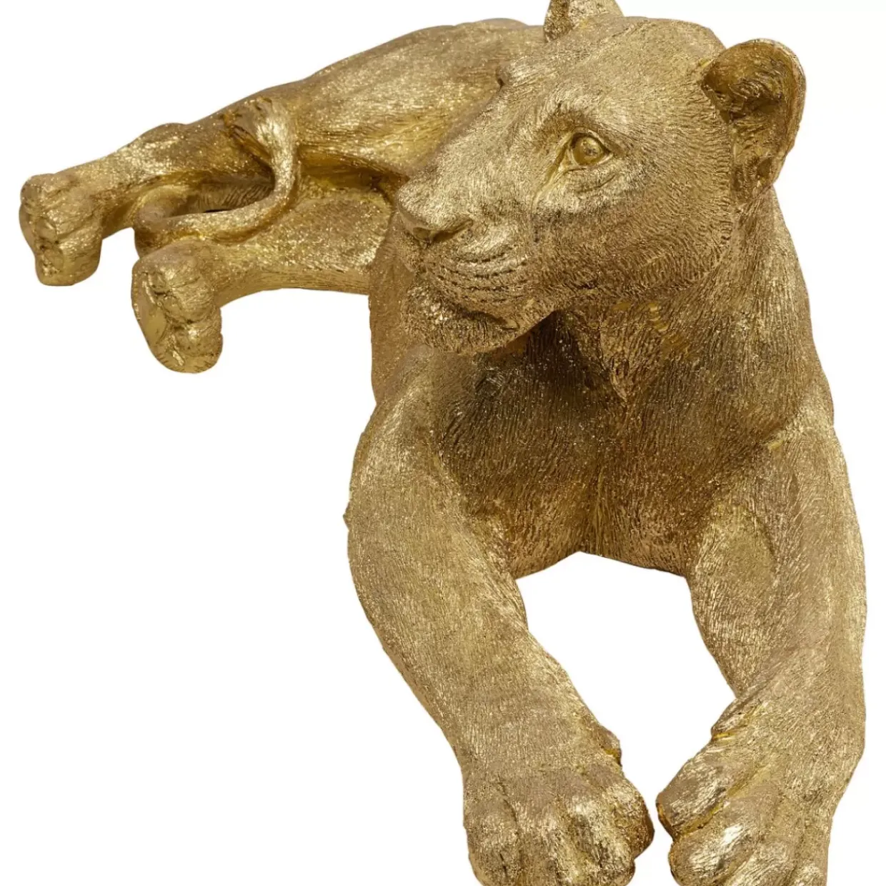 Deko Figur Lion Gold 80Cm