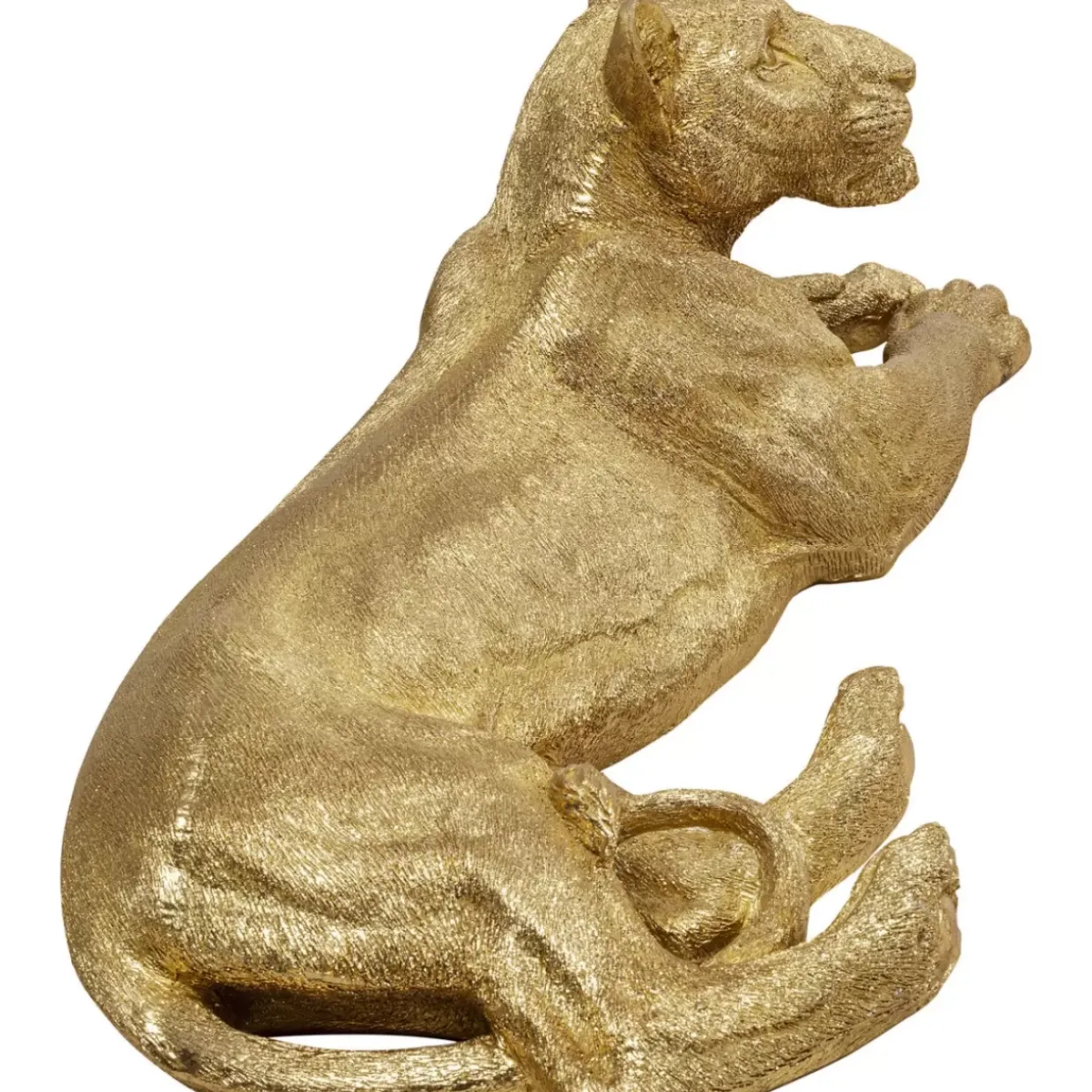 Deko Figur Lion Gold 80Cm