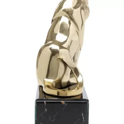 Deko Figur Lion On Marble 34Cm