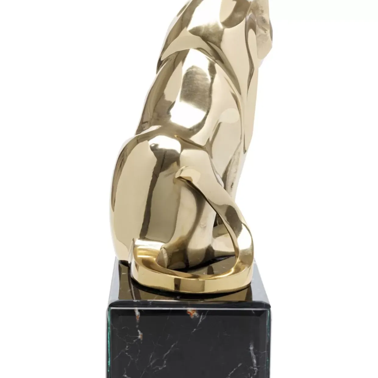 Deko Figur Lion On Marble 34Cm