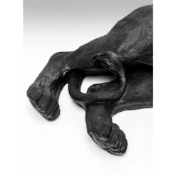 Deko Figur Lion Schwarz