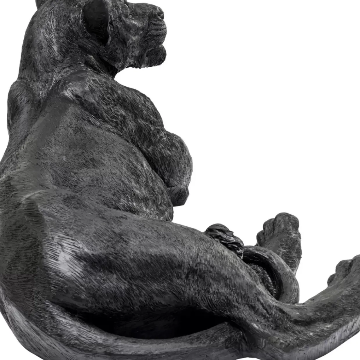 Deko Figur Lion Schwarz