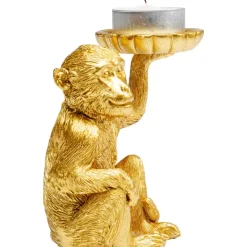 Deko Figur Monkey Tealight Holder 11Cm