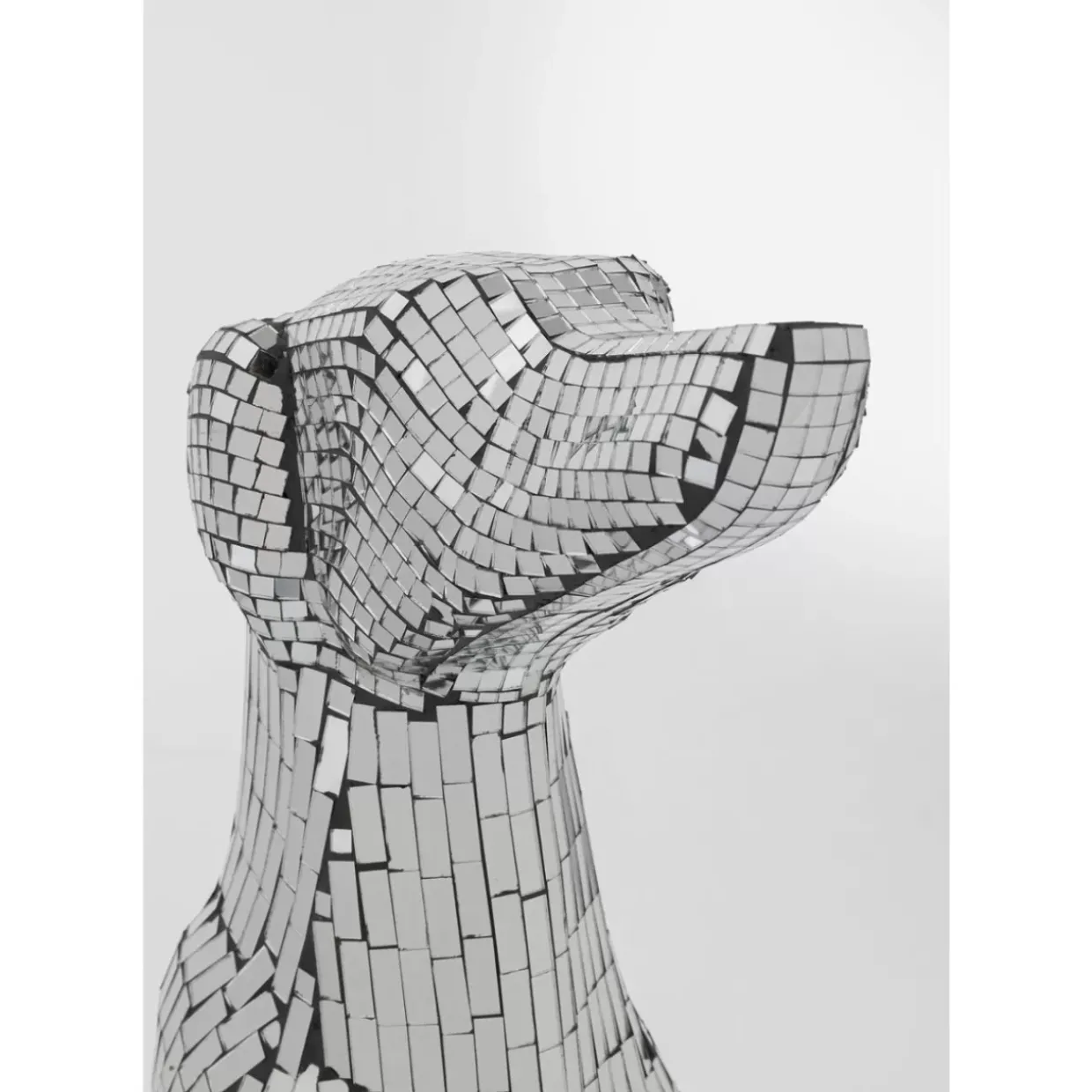 Deko Figur Mosaic Sitting Dog 78Cm