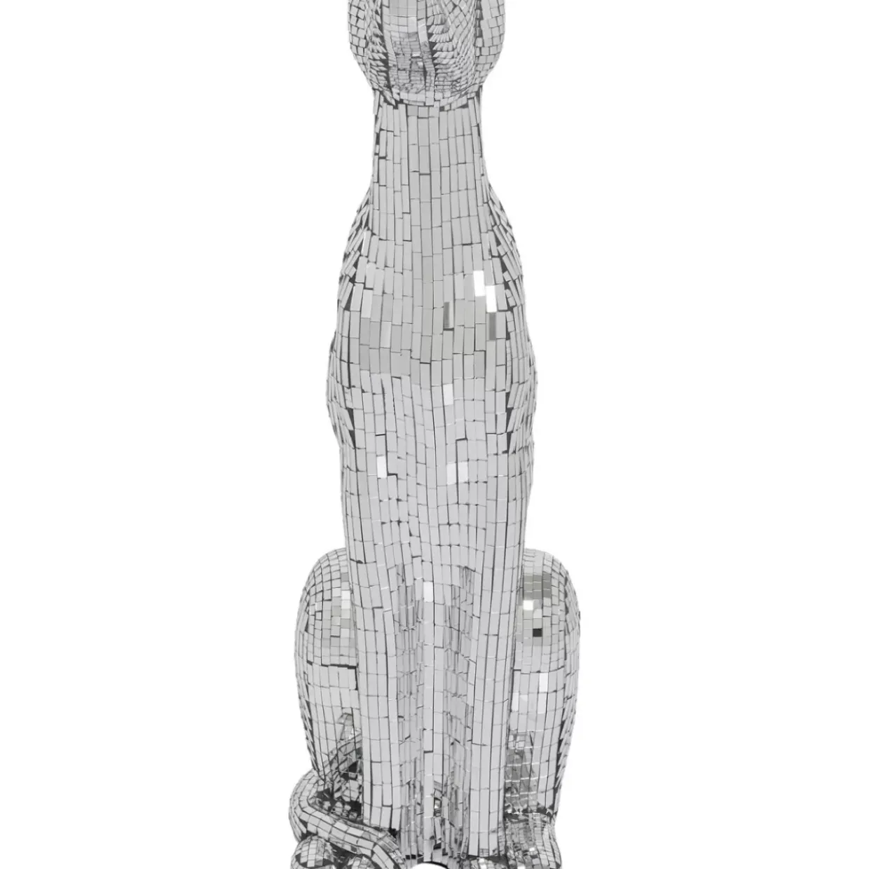 Deko Figur Mosaic Sitting Dog 78Cm