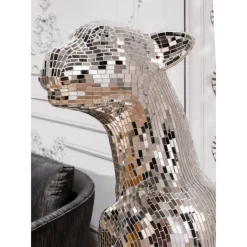 Deko Figur Mosaik Welcome Panther Links Xl