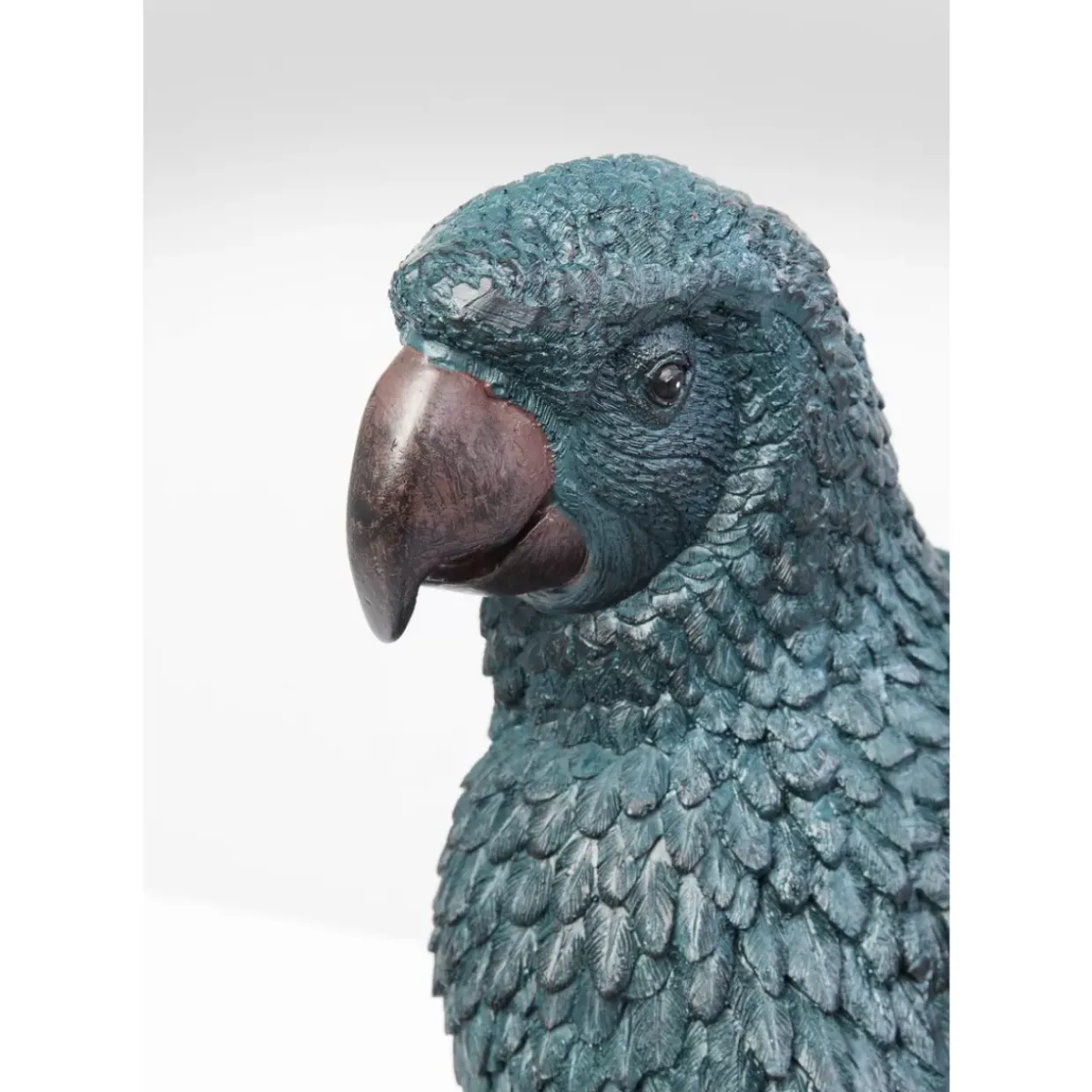 Deko Figur Parrot Petrol