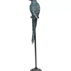 Deko Figur Parrot Petrol