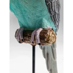 Deko Figur Parrot Turkis 36Cm