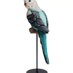 Deko Figur Parrot Turkis 36Cm