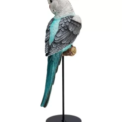 Deko Figur Parrot Turkis 36Cm