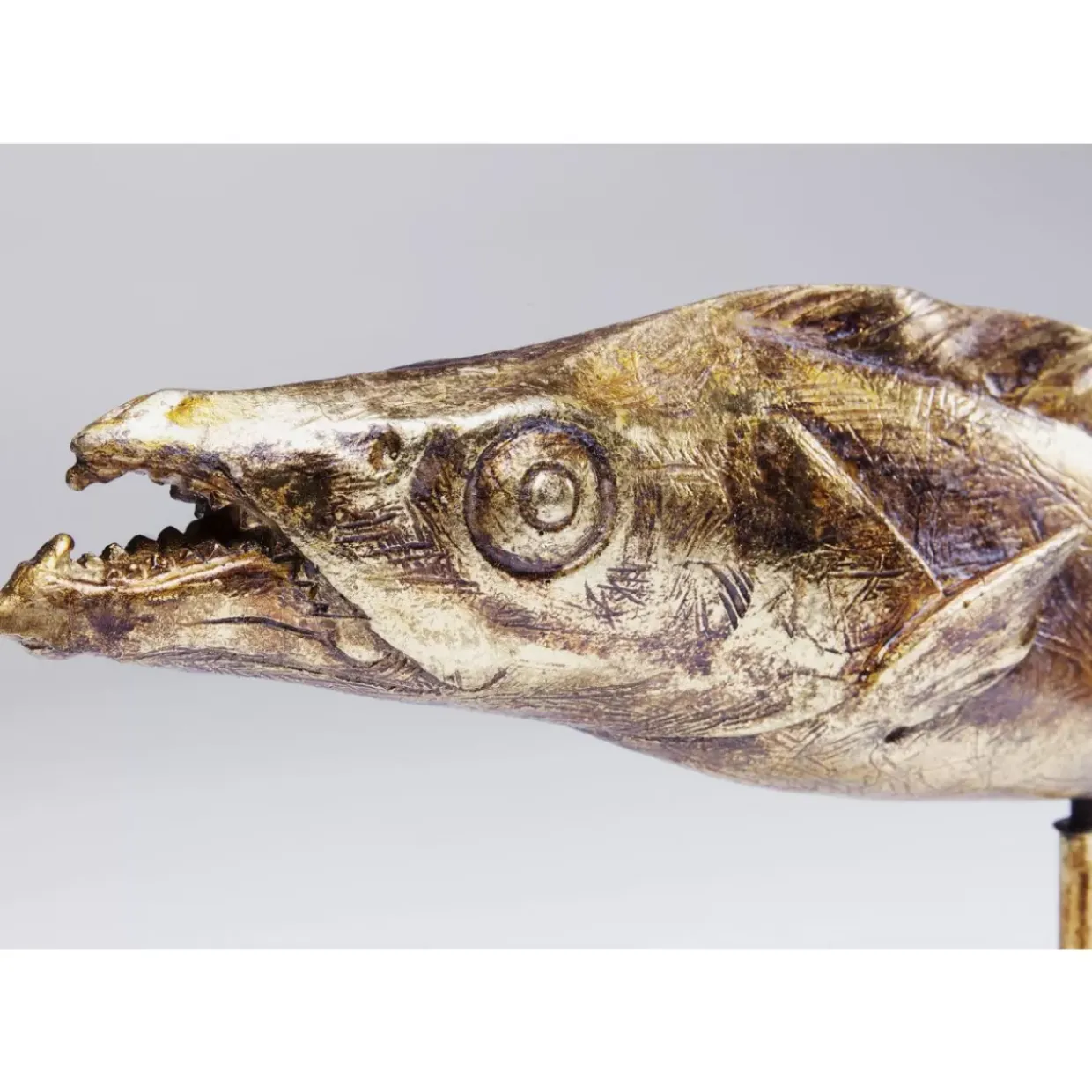 Deko Figur Pescado Gold