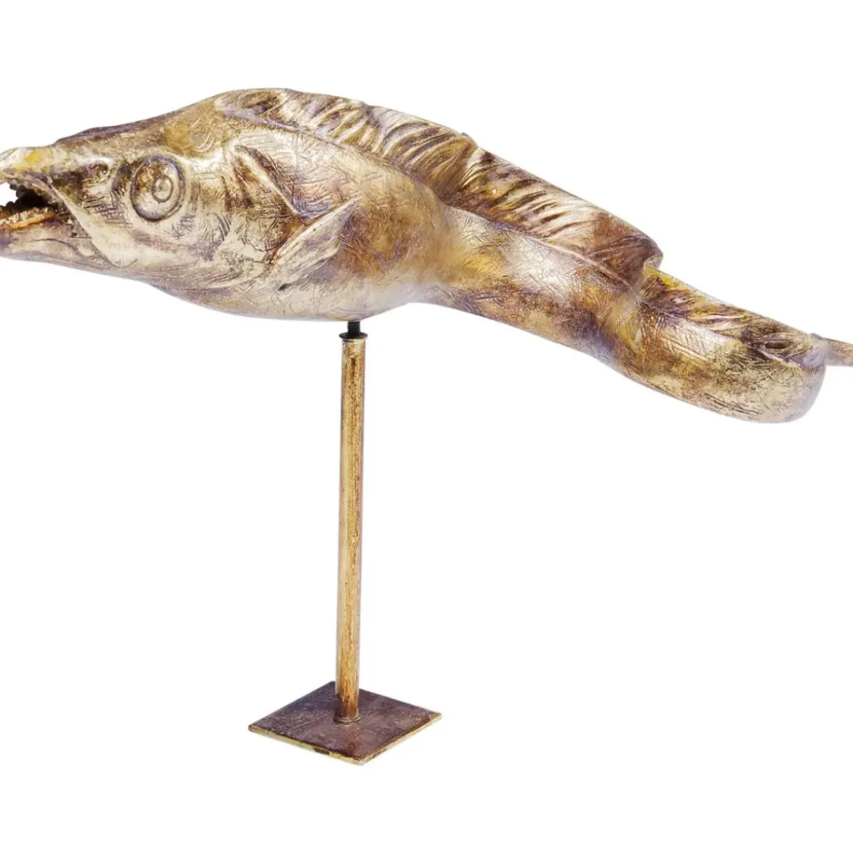 Deko Figur Pescado Gold