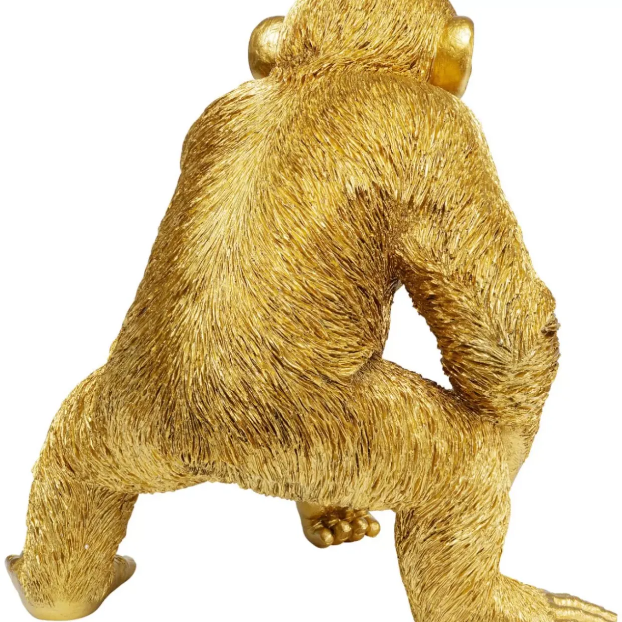 Deko Figur Playing Ape Gold 50