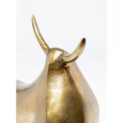 Deko Figur Proud Bull Brass 51Cm