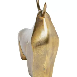 Deko Figur Proud Bull Brass 51Cm