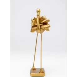 Deko Figur Rose Flamingo Gold 42Cm