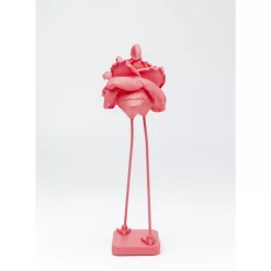 Deko Figur Rose Flamingo Pink 42Cm