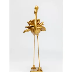 Deko Figur Rose Flamingo Gold 63Cm