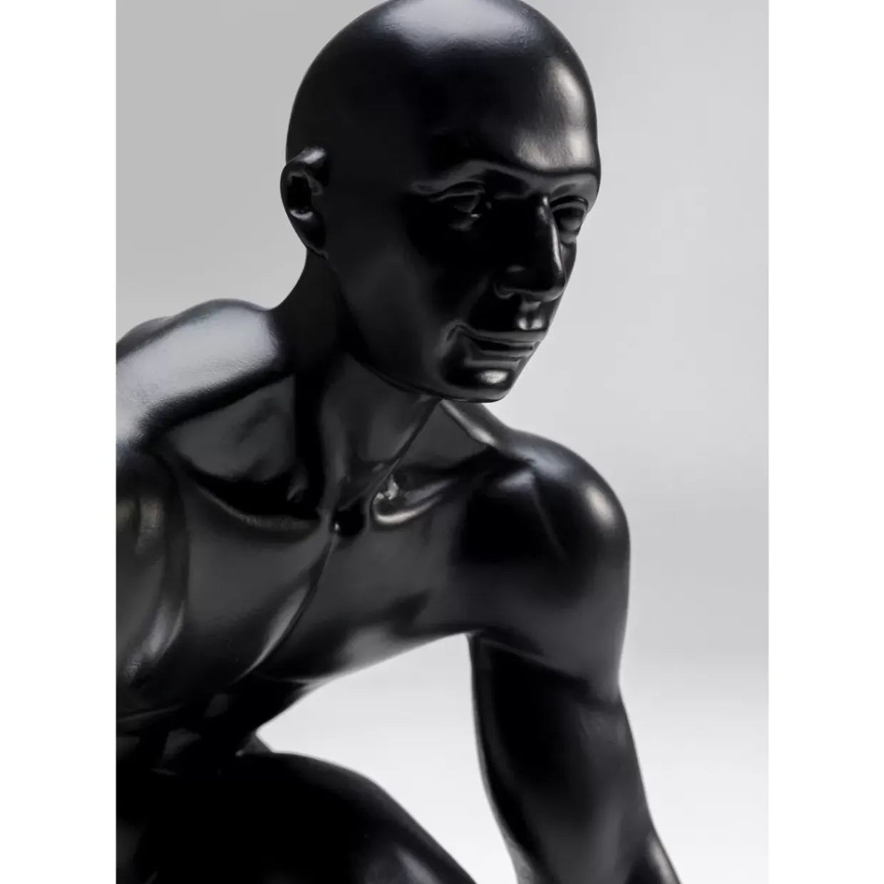 Deko Figur Runner Schwarz 25Cm