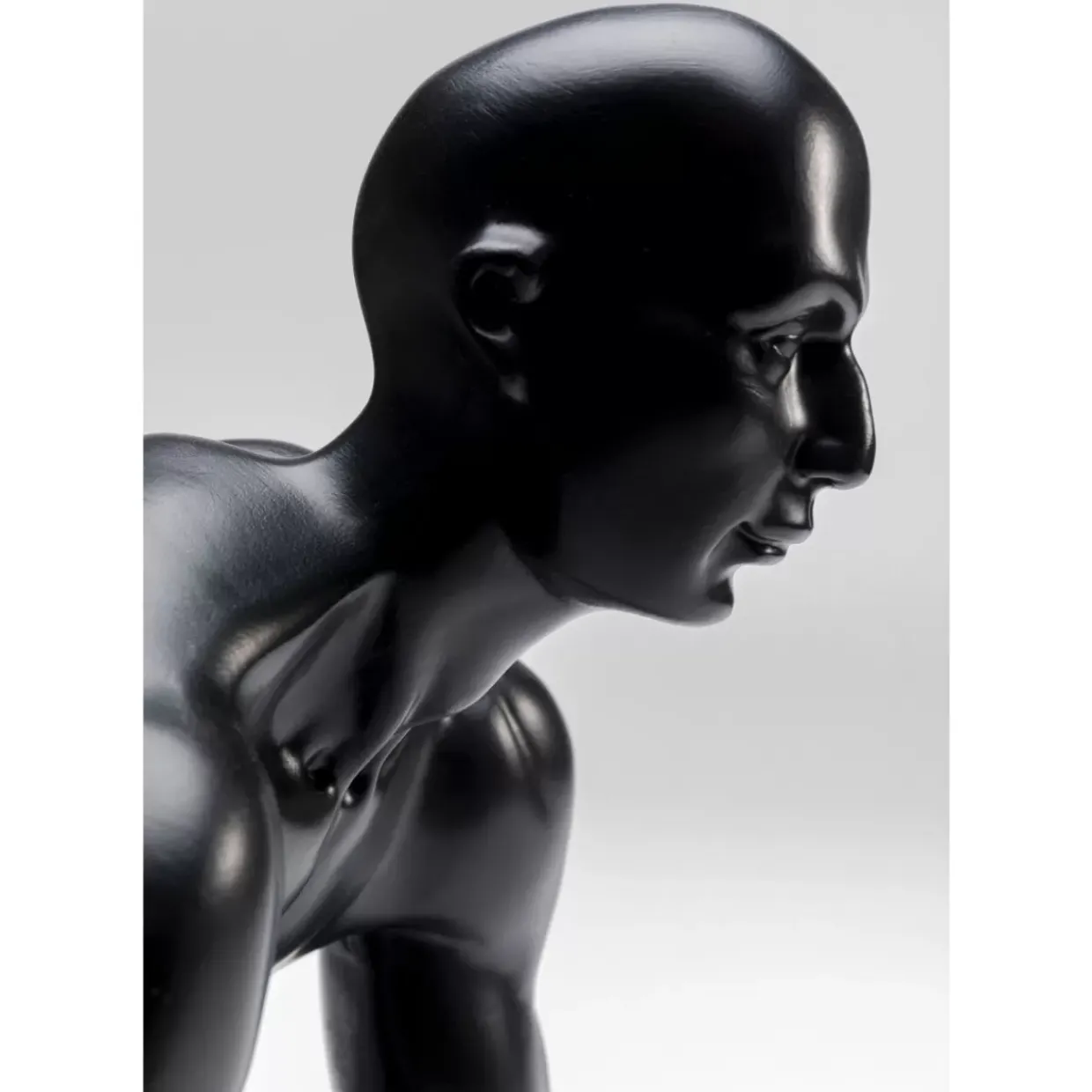 Deko Figur Runner Schwarz 25Cm