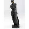 Deko Figur Sculpture Schwarz 48Cm