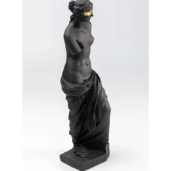 Deko Figur Sculpture Schwarz 48Cm