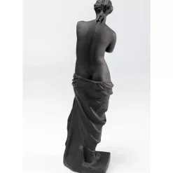 Deko Figur Sculpture Schwarz 48Cm