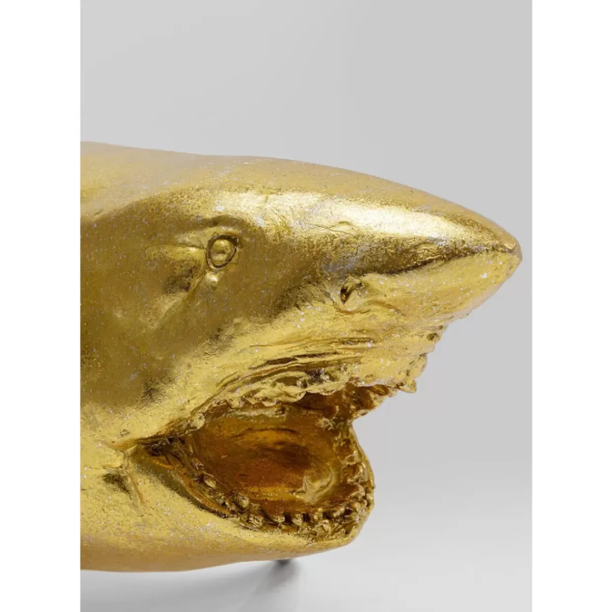 Deko Figur Shark Henry Gold 106Cm