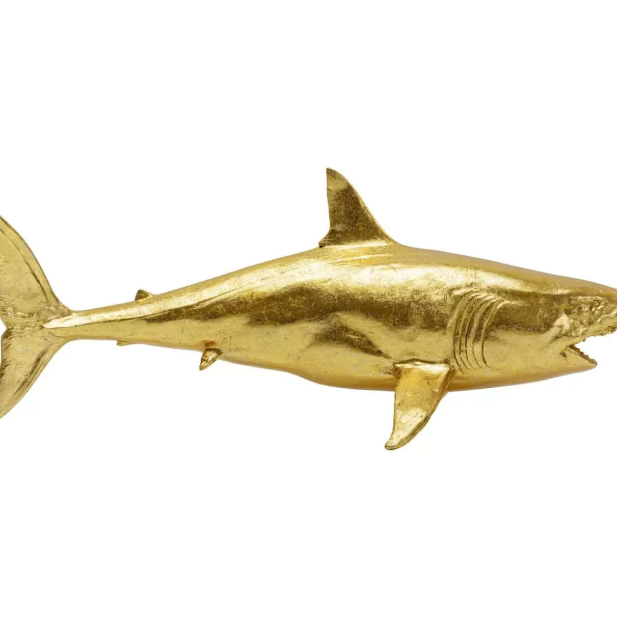Deko Figur Shark Henry Gold 106Cm