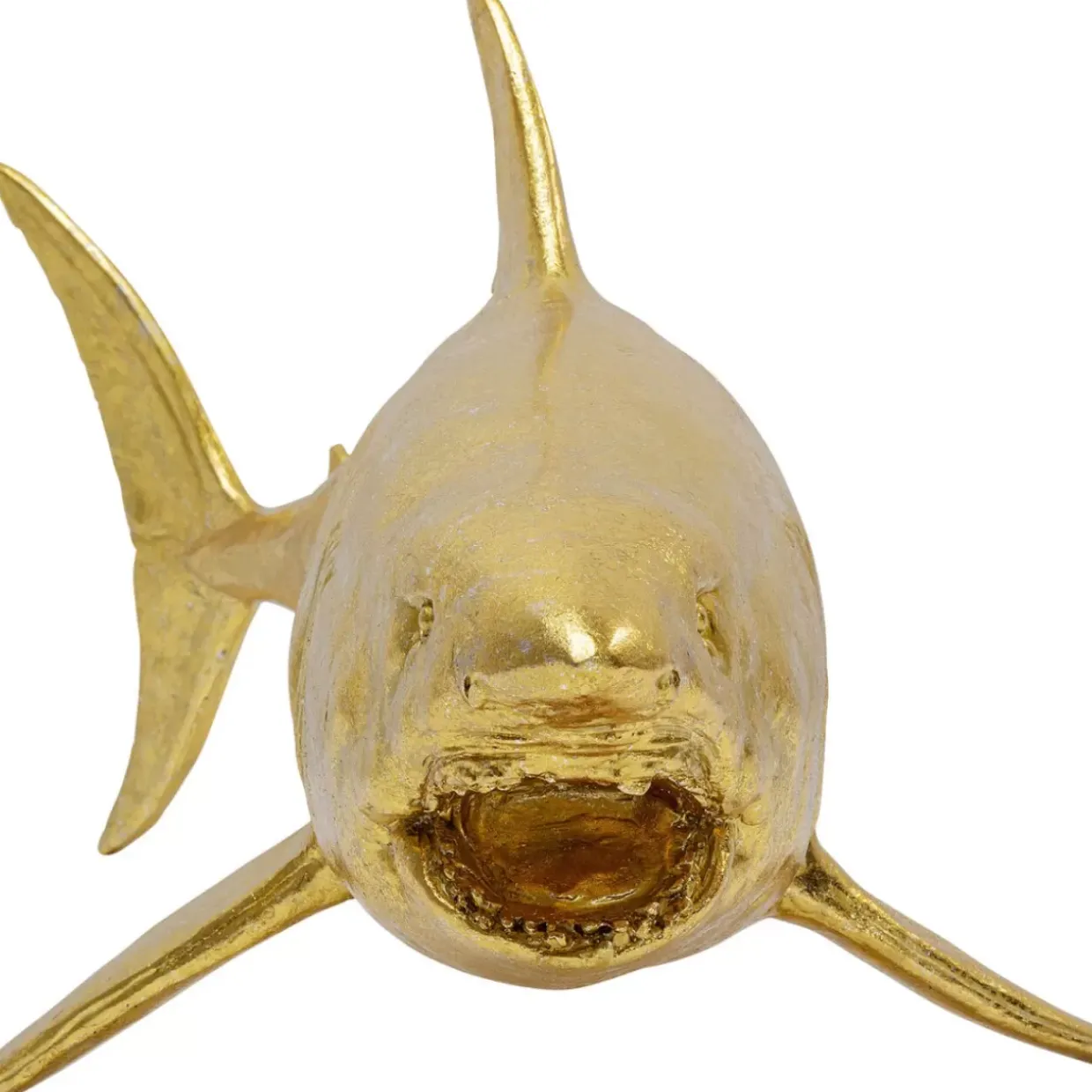 Deko Figur Shark Henry Gold 106Cm