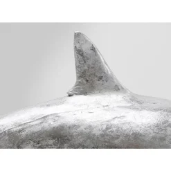 Deko Figur Shark Henry Silber 106Cm