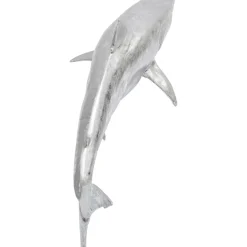 Deko Figur Shark Henry Silber 106Cm