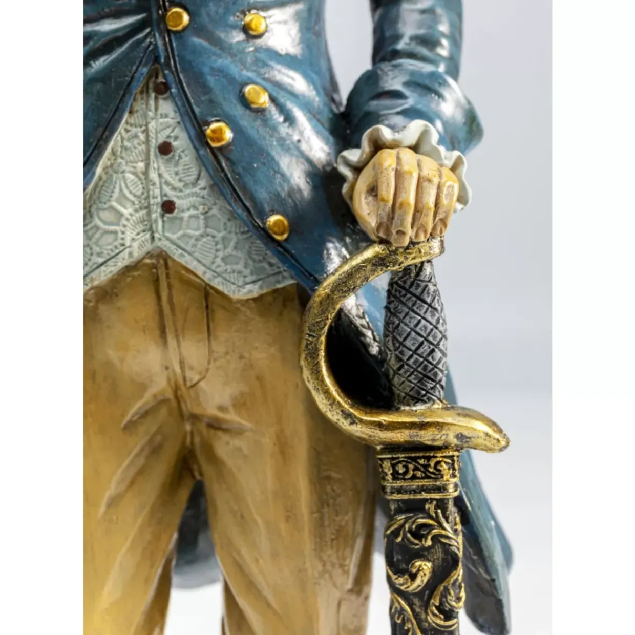 Deko Figur Sir Leopard Standing