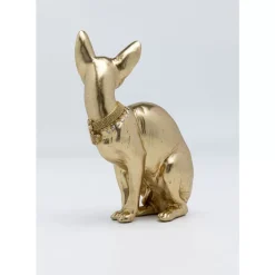 Deko Figur Sitting Cat Audrey Gold 27Cm