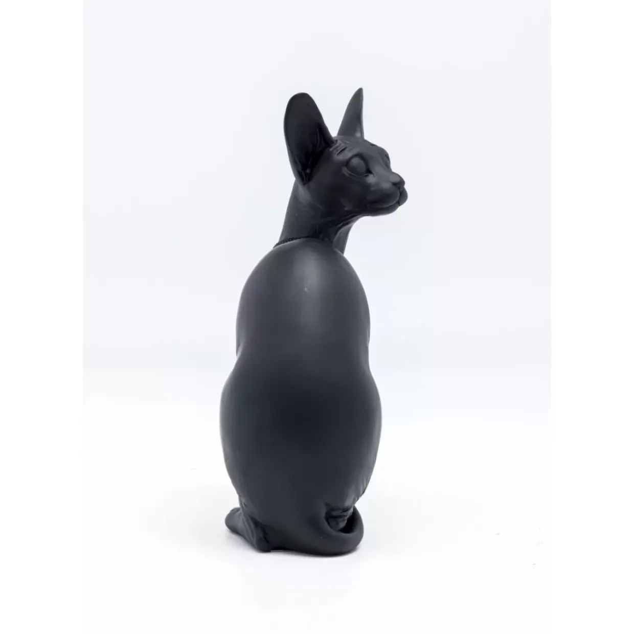 Deko Figur Sitting Cat Audrey Schwarz 27Cm