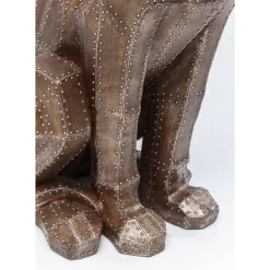 Deko Figur Sitting Cat Rivet Copper