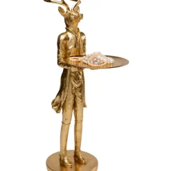Deko Figur Standing Waiter Deer 63Cm