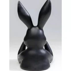 Deko Figur Sweet Rabbit Schwarz 31Cm