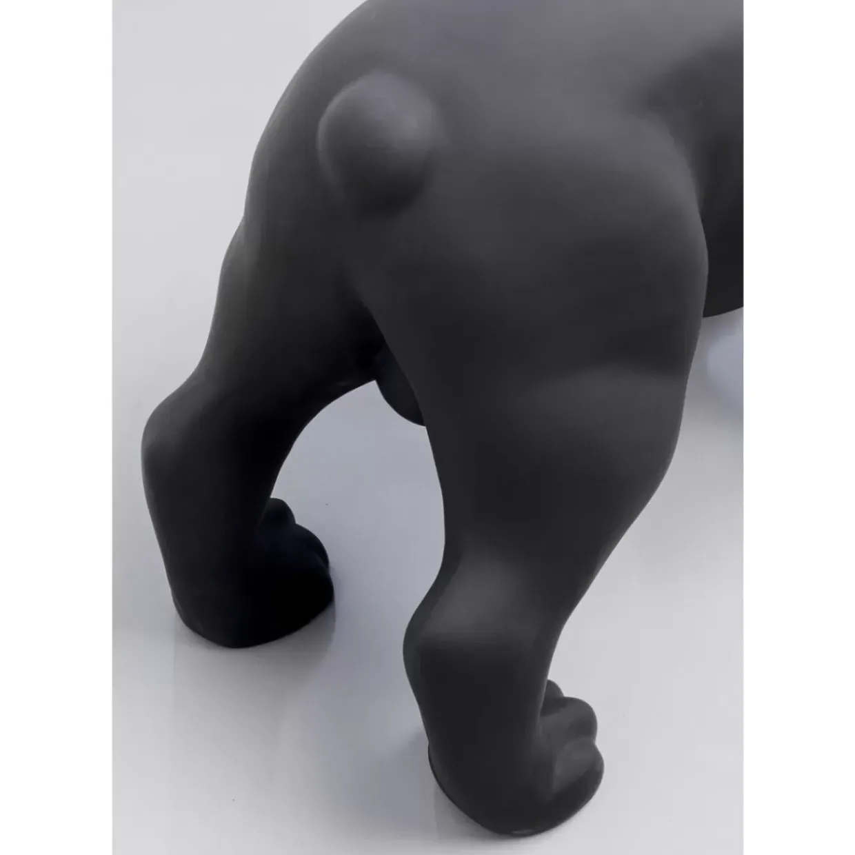 Deko Figur Toto Teen Schwarz Matt 90Cm