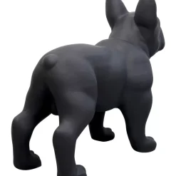 Deko Figur Toto Teen Schwarz Matt 90Cm