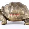 Deko Figur Turtle Gold Medium